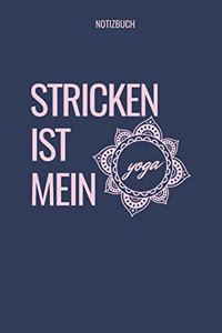 Stricken Ist Mein Yoga Notizbuch