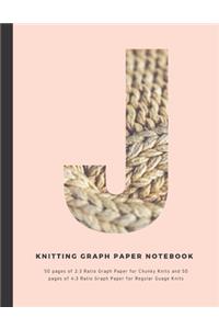 Knitting Graph Paper Notebook