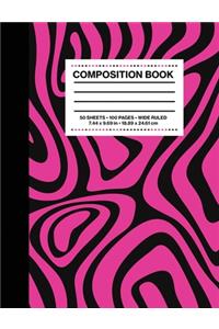 Composition Book Wide Ruled