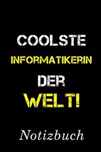 Coolste Informatikerin Der Welt Notizbuch