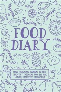 IBS Food Journal. Food Diary and Notebook for Digestive Disorders