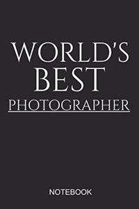 World's Best Photographer Notebook