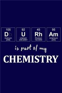 Durham Is Part of My Chemistry