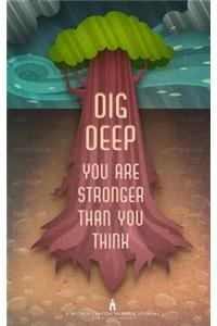 Dig Deep. You Are Stronger Than You Think