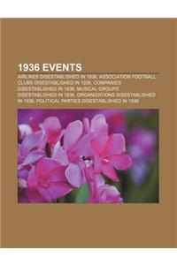 1936 Events