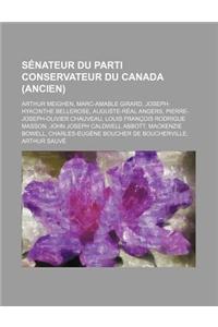 Senateur Du Parti Conservateur Du Canada (Ancien)
