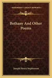 Bethany and Other Poems