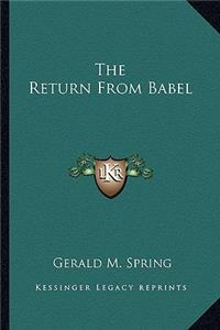 Return from Babel
