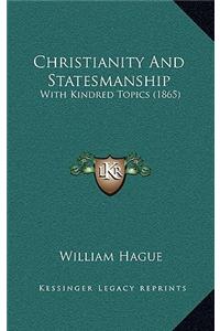Christianity and Statesmanship