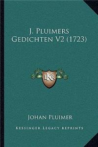 J. Pluimers Gedichten V2 (1723)