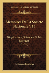 Memoires De La Societe Nationale V13