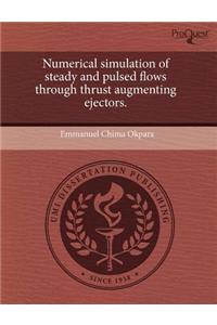 Numerical Simulation of Steady and Pulsed Flows Through Thrust Augmenting Ejectors