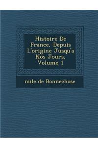 Histoire De France, Depuis L'origine Jusqu'a Nos Jours, Volume 1