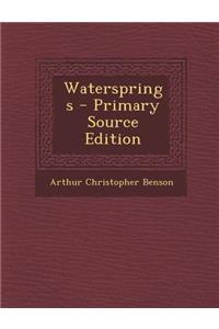 Watersprings