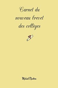Carnet Du Nouveau Brevet Des Colleges