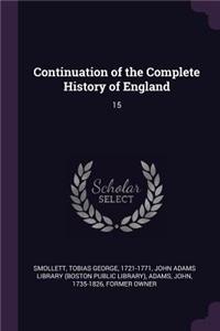 Continuation of the Complete History of England