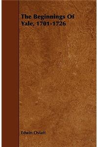 Beginnings of Yale, 1701-1726