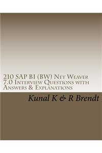 210 SAP BI (BW) Net Weaver 7.0 Interview Questions with Answers & Explanations