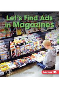 Let's Find Ads in Magazines