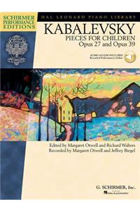 Dmitri Kabalevsky - Pieces for Children, Op. 27 and 39 Book/Online Audio: Opus 27 and Opus 39