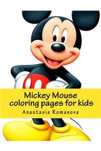 Mickey Mouse coloring pages for kids