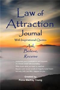 Law of Attraction Journal with Inspirational Quotes