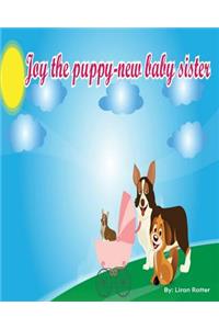 Joy the puppy - New baby sister