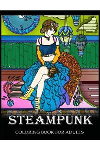 Steampunk Coloring Book for Adults