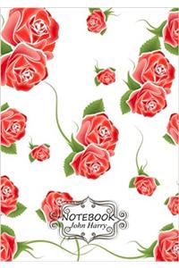 Rose Pattern: Pocket Notebook Journal Diary (Notebook Lined,blank No Lined)