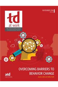 Overcoming Barriers to Behavior Change