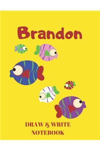 Brandon Draw & Write Notebook