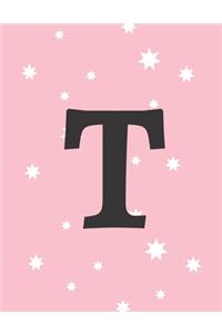 Letter T Notebook