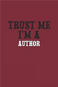 Trust Me I'm A author Notebook