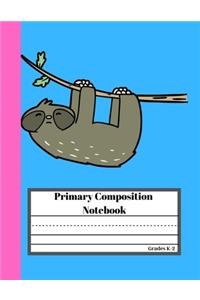 Primary Composition Notebook Grades K-2