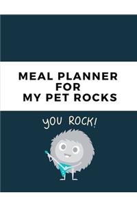 Meal Planner For My Pet Rocks
