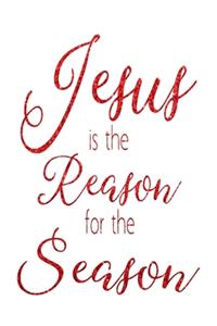 Jesus Is The Reason For The Season Dot Grid Journal