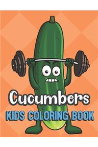Cucumbers Kids Coloring Book