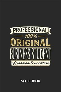 Professional Original Business Student Notebook of Passion and Vocation