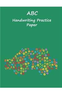ABC Handwriting Practice Paper