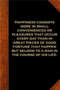 2020 Weekly Planner Ben Franklin Quote Happiness Vintage Style 134 Pages