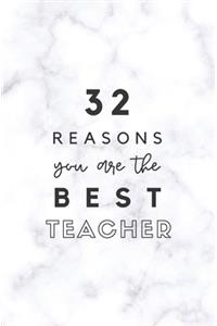 32 Reasons You Are The Best Teacher