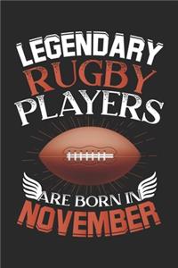 Legendary Rugby Players Are Born In November