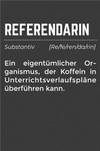 Referendarin Ein eigentümlicher Organismus, der Koffein in Unterrichtsverlaufspläne überführen kann