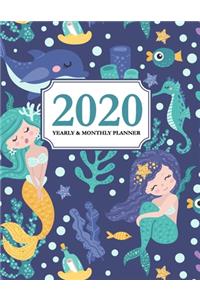 2020 Yearly and Monthly Planner