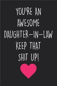You're An Awesome Daughter In Law Keep That Shit Up!