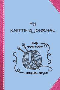 My knitting journal