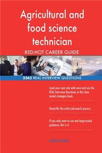 Agricultural and food science technician RED-HOT Career; 2565 REAL Interview Que