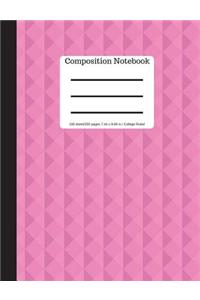 Composition Notebook - College Ruled 100 Sheets/ 200 Pages 9.69 X 7.44