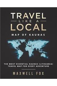 Travel Like a Local - Map of Kaunas