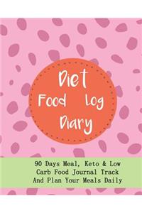 Diet Food Log Diary